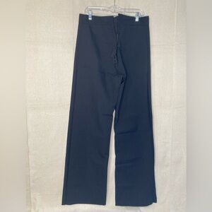 Wool Mens Navy Trousers